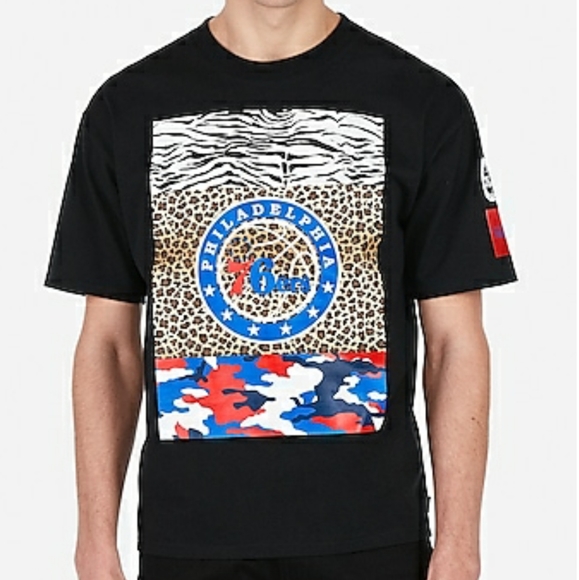 Express Other - NWT 76ers NBA Graphic Tshirt Sixers tees